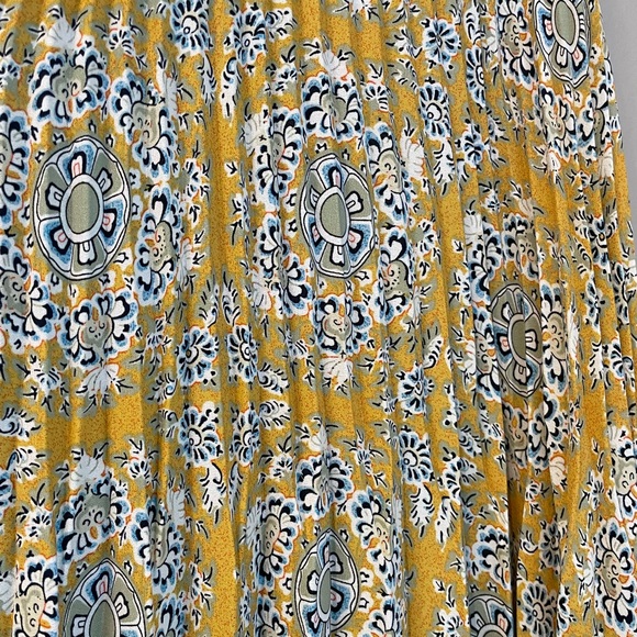 BAROQUE Print Fully Pleated Maxi Length Skirt - M - Picture 5 of 11